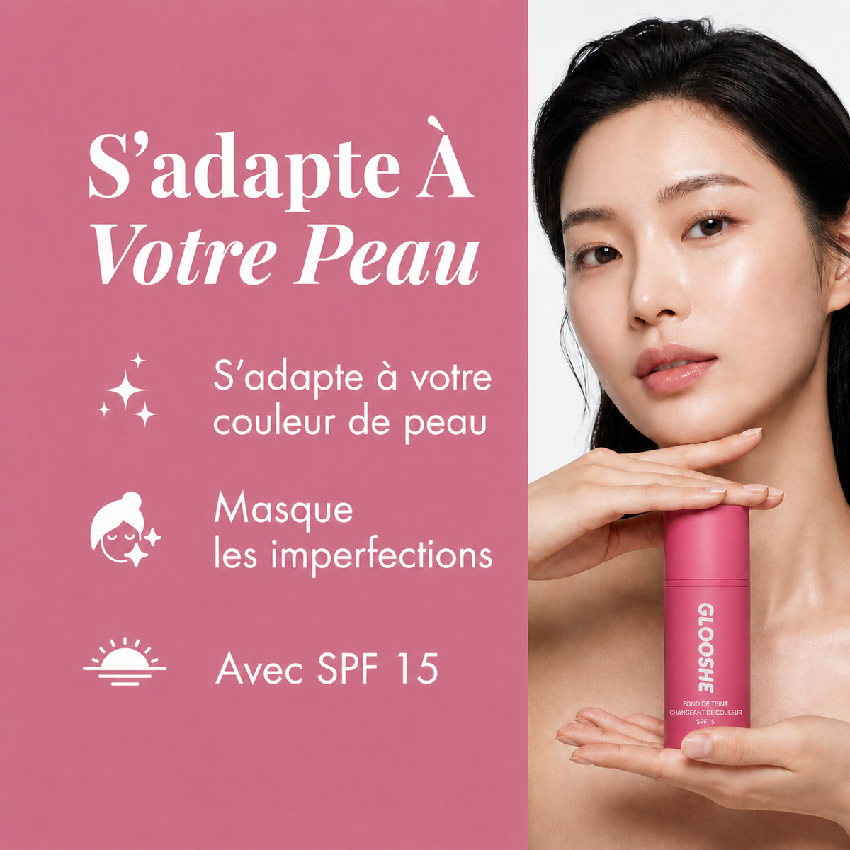 Fond de teint adaptatif anti-âge